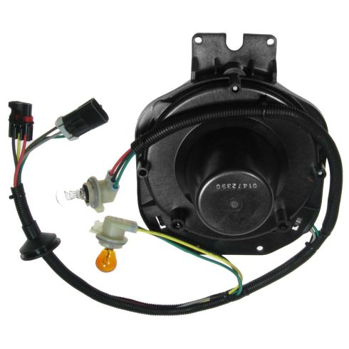 1996-05 Freightliner Century Class Driver Side Outer Headlight Assembly DEPO 340-1126L-AS