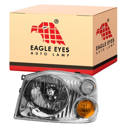 2001-04 Nissan Frontier Driver Side Headlight Assembly Eagle Eyes DS501-B101L