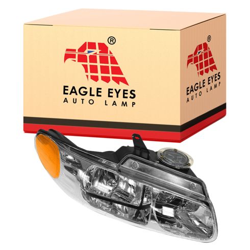 2000 Dodge Chrysler Plymouth Passenger Side Headlight Assembly Eagle Eyes CS096-B101R