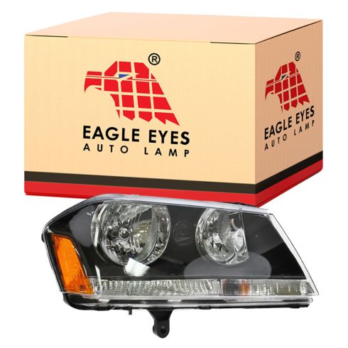 Dodge Avenger Passenger Side Headlight Assembly Eagle Eyes CS259-B101R