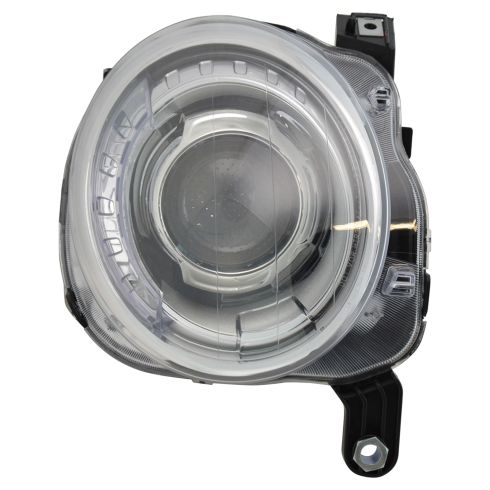 2012-19 Fiat 500 with Projector Headlights Driver Side Headlight Assembly DEPO 361-1101L-AS