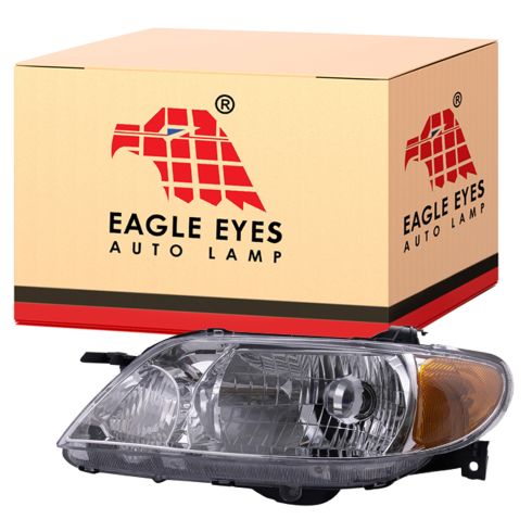 2001-03 Mazda Protege Sedan Driver Side Headlight Assembly Eagle Eyes MZ213-B001L