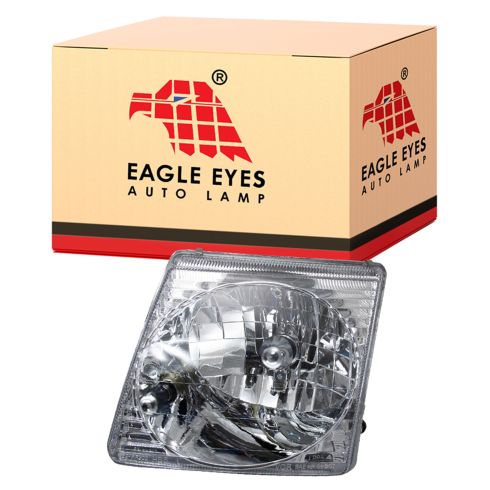 Ford Driver Side Headlight Assembly Eagle Eyes FR302-B001L
