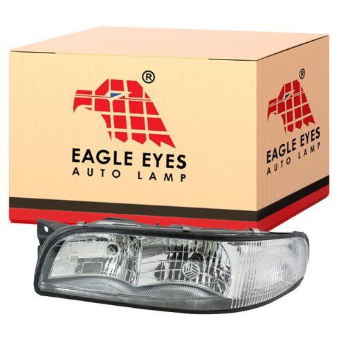 1997-99 Buick LeSabre Driver Side Headlight Assembly Eagle Eyes GM191-B001L