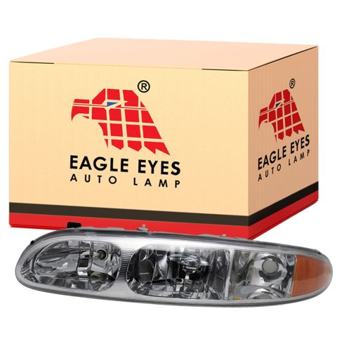 1999-04 Olds Alero Driver Side Headlight Assembly Eagle Eyes GM227-B001L