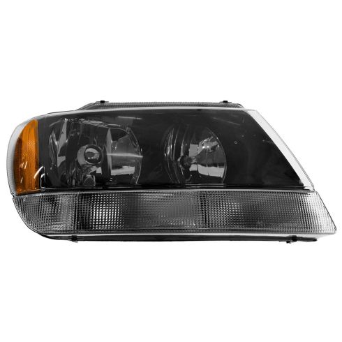 Jeep Grand Cherokee Passenger Side Headlight Assembly DIY Solutions LHT01251