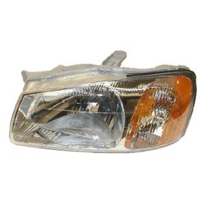 2000-02 Hyundai Accent Driver Side Headlight Assembly DIY Solutions LHT01271