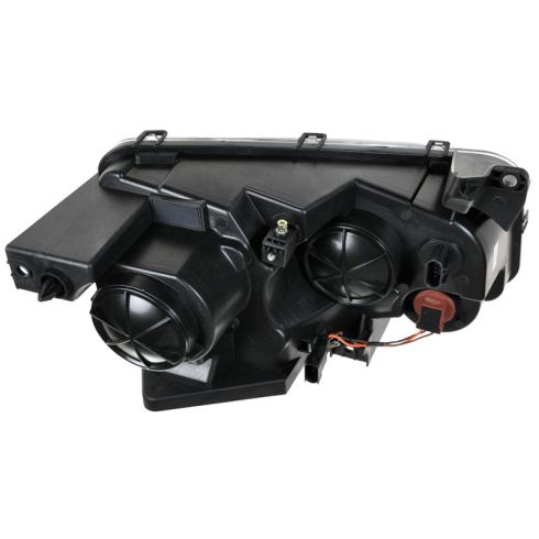 2008-10 Dodge Charger Driver Side with HID (High-Intensity Discharge) Headlights Headlight Assembly DIY Solutions LHT02288