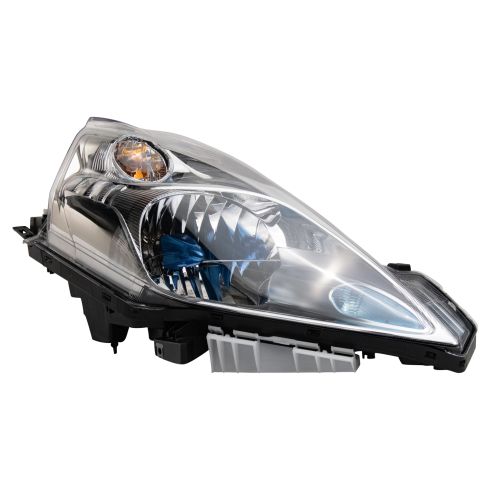 2013-14 Nissan Leaf with Halogen Headlights Passenger Side Headlight Assembly DEPO 315-11ASR-AS3