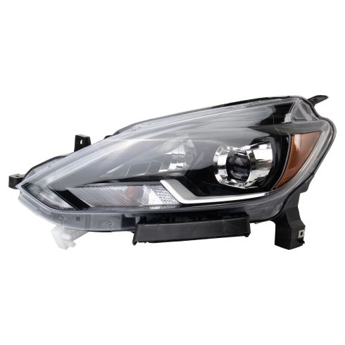 2018-19 Nissan Sentra Driver Side Headlight Assembly DEPO 315-11AGL-ASN2