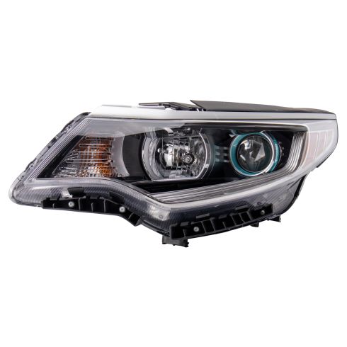 Kia Optima Driver Side Headlight Assembly CAPA Certified DEPO 323-1157L-AC2