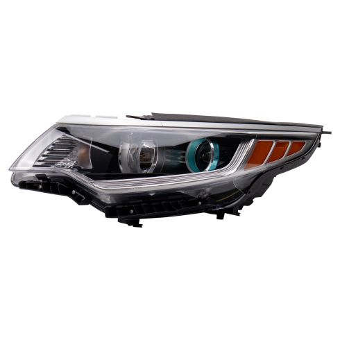 Kia Optima Driver Side Headlight Assembly CAPA Certified DEPO 323-1157L-AC2
