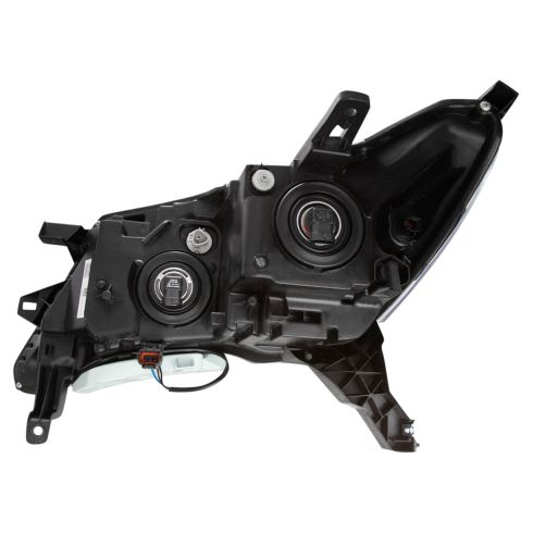 2017-20 Nissan Pathfinder with Halogen Headlights Passenger Side Headlight Assembly TRQ HLA89782