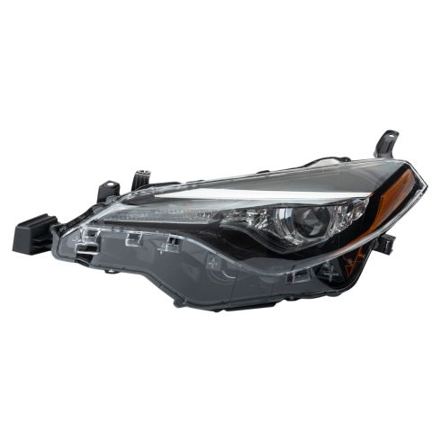 2017-19 Toyota Corolla Driver Side Headlight Assembly TRQ HLA89789