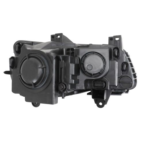 2015-17 Chrysler 300 with Black Bezel with Halogen Headlights Driver Side Headlight Assembly TRQ HLA89791