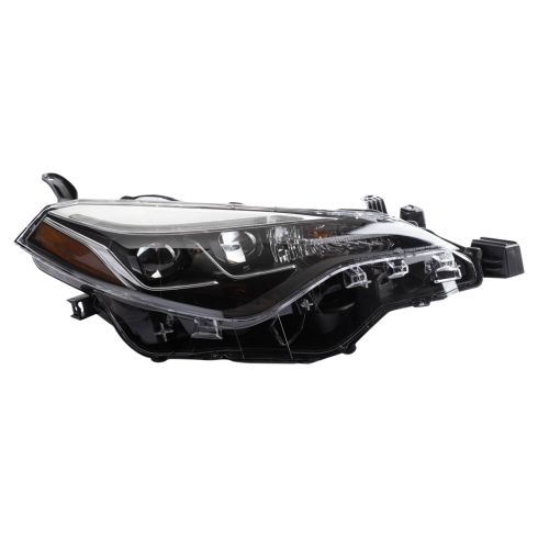 2017-19 Toyota Corolla Passenger Side Headlight Assembly TRQ HLA89806