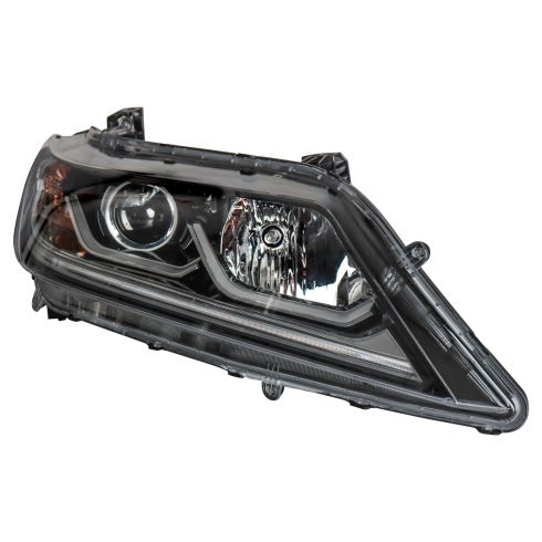 2016-17 Honda Accord LX-S with Halogen Headlights Passenger Side Headlight Assembly TRQ HLA89822