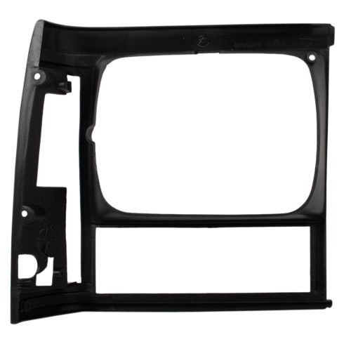 Jeep Cherokee Comanche Driver & Passenger Side 2 Piece Headlight Bezel Set DIY Solutions GRI00804