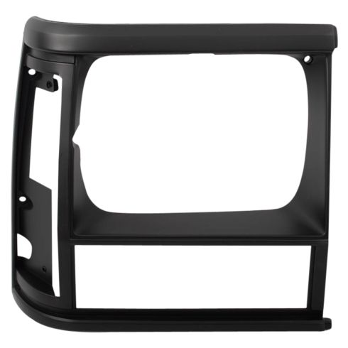 Jeep Cherokee Comanche Driver & Passenger Side 2 Piece Headlight Bezel Set DIY Solutions GRI00804