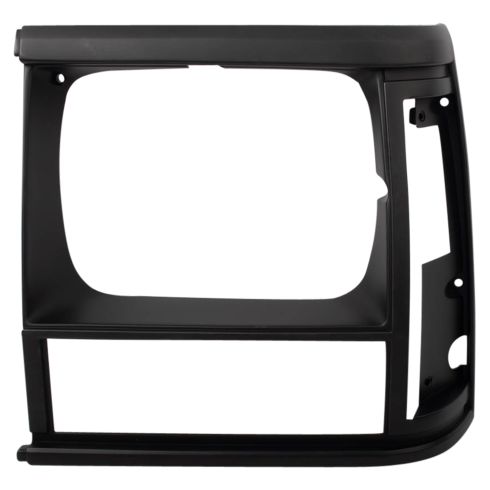 Jeep Cherokee Comanche Driver & Passenger Side 2 Piece Headlight Bezel Set DIY Solutions GRI00804