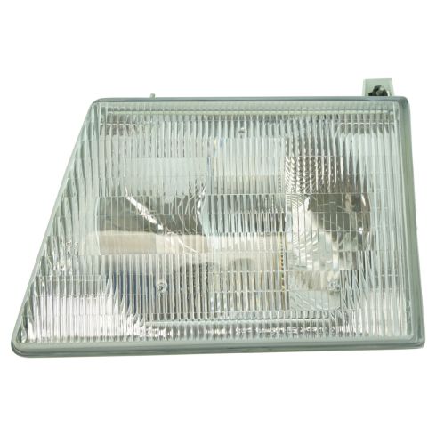 1992-96 Ford Driver & Passenger Side 2 Piece Headlight Set DIY Solutions LHT03135