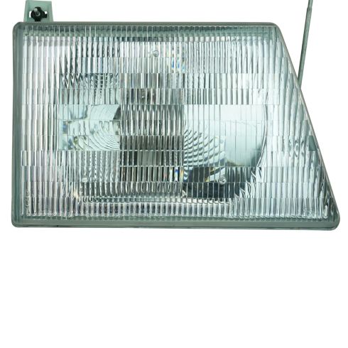 1992-96 Ford Driver & Passenger Side 2 Piece Headlight Set DIY Solutions LHT03135