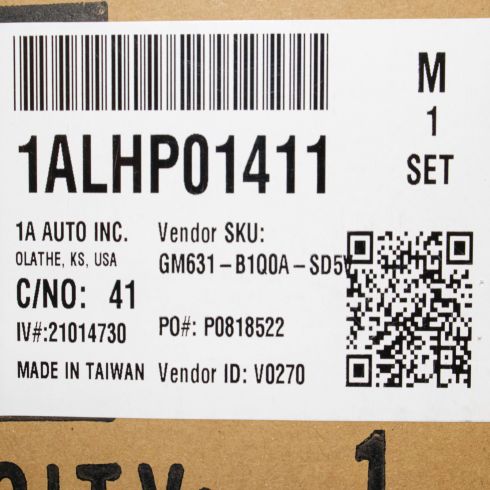 GMC Sierra 1500 2500 HD 3500 HD Driver & Passenger Side 2 Piece Headlight Set DIY Solutions LHT08727