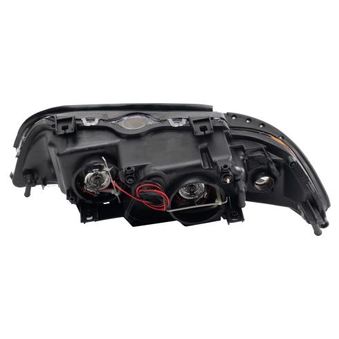 1997-00 BMW 528i 540i Driver & Passenger Side 2 Piece Headlight Set TRQ Performance HLA71000