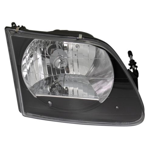 Ford Expedition F150 F150 Heritage Driver & Passenger Side 2 Piece Headlight Set TRQ Performance HLA71026