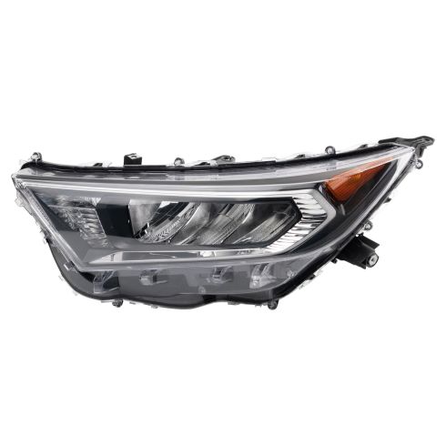 Toyota Rav4 Driver & Passenger Side 2 Piece Headlight Set DEPO 1ALHP01734