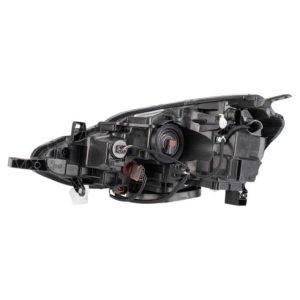 2016 Nissan Sentra FE+S with LED Headlights Driver & Passenger Side 2 Piece Headlight Set DEPO 1ALHP01942
