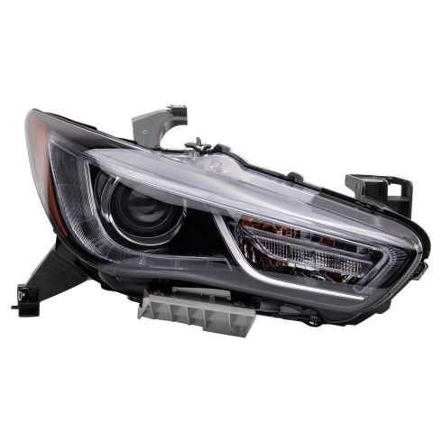 2017-18 Infiniti QX60 Driver & Passenger Side 2 Piece Headlight Set DEPO 1ALHP01973