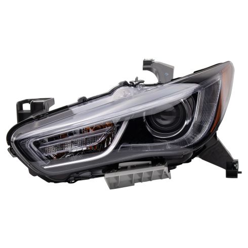 2017-18 Infiniti QX60 Driver & Passenger Side 2 Piece Headlight Set DEPO 1ALHP01973
