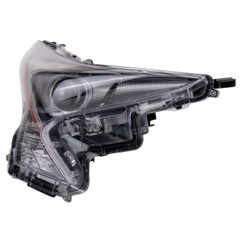 Toyota Prius Driver & Passenger Side 2 Piece Headlight Set DEPO 1ALHP02002