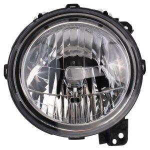 Jeep Gladiator Wrangler Driver & Passenger Side 2 Piece Headlight Set TRQ HLA89450