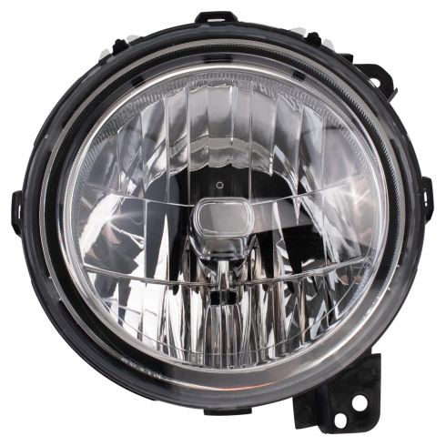 Jeep Gladiator Wrangler Driver & Passenger Side 2 Piece Headlight Set TRQ HLA89450