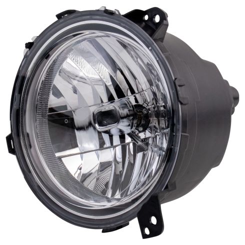Jeep Gladiator Wrangler Driver & Passenger Side 2 Piece Headlight Set TRQ HLA89450