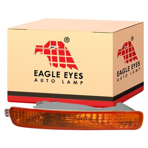1996-97 Honda Accord Passenger Side Bumper Mounted Parking Light Eagle Eyes HD143-B000R