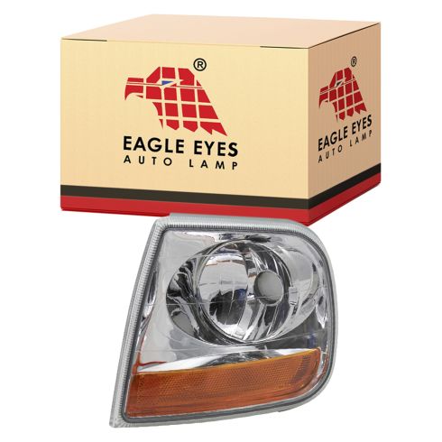 2001-03 Ford F150 Truck Lightning Driver Side Corner Light Eagle Eyes FR346-U000L