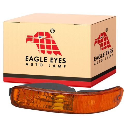 2002-04 Jeep Liberty Front Driver Side Parking Light Eagle Eyes CS099-U000L