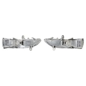 Subaru Legacy Outback Tribeca Driver & Passenger Side 2 Piece Mirror Turn Signal Set TRQ MSA13736