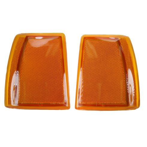 Ford Bronco II Explorer Ranger Driver & Passenger Side 2 Piece Reflector Set DIY Solutions LHT05305