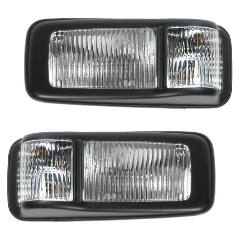 GMC Isuzu Driver & Passenger Side 2 Piece Corner Light Set DEPO 1ALPP00370