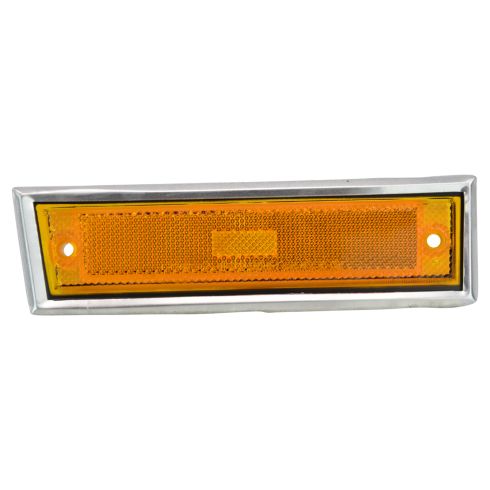 Chevrolet GMC Front Driver & Passenger Side 2 Piece Side Marker Light Set DEPO 1ALPP01003