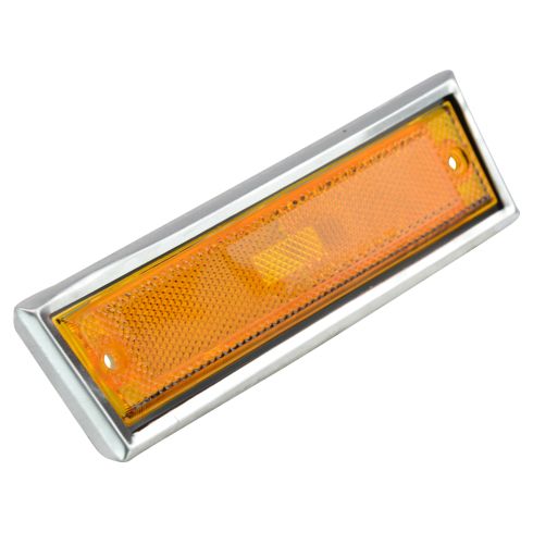 Chevrolet GMC Front Driver & Passenger Side 2 Piece Side Marker Light Set DEPO 1ALPP01003