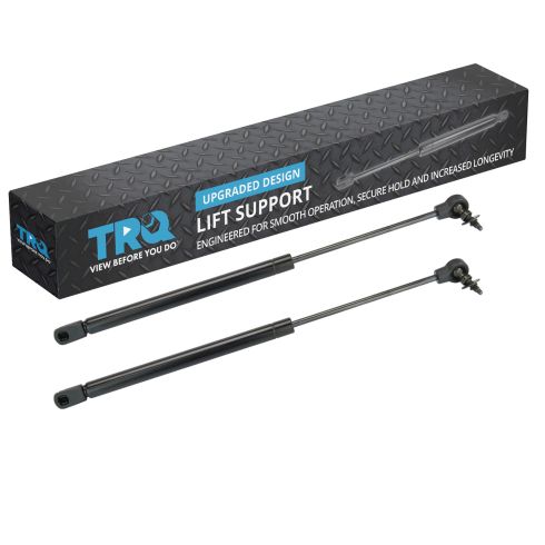 1999-04 Jeep Grand Cherokee Driver & Passenger Side 2 Piece Back Glass Lift Support Set TRQ GSA42263