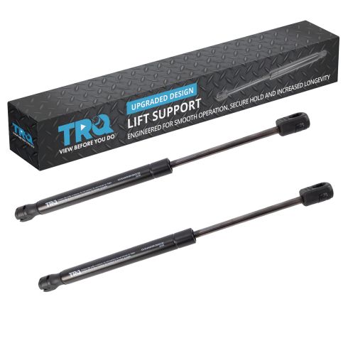 2015-23 Ford Mustang with Spoiler Driver & Passenger Side 2 Piece Trunk Lid Lift Support Set TRQ GSA09058