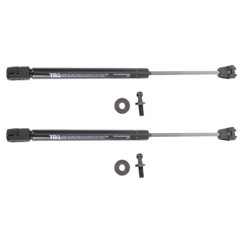 2008-22 Dodge Challenger Driver & Passenger Side 2 Piece Hood Lift Support Set TRQ GSA09063