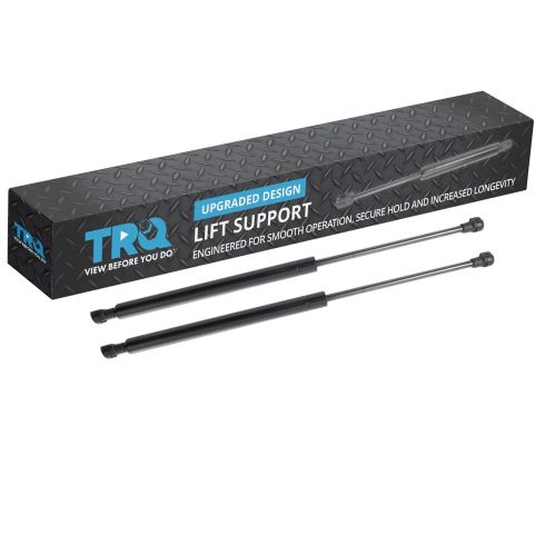 2007-11 Toyota Yaris Hatchback Driver & Passenger Side with Rear Wiper 2 Piece Liftgate Lift Support Set TRQ GSA44579