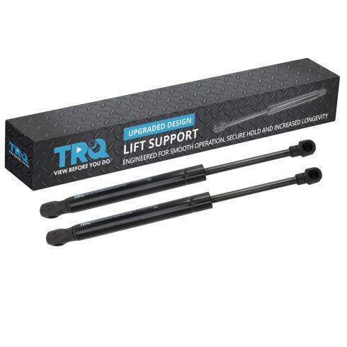 2009-14 Nissan Maxima without Spoiler Driver & Passenger Side 2 Piece Trunk Lid Lift Support Set TRQ GSA44792